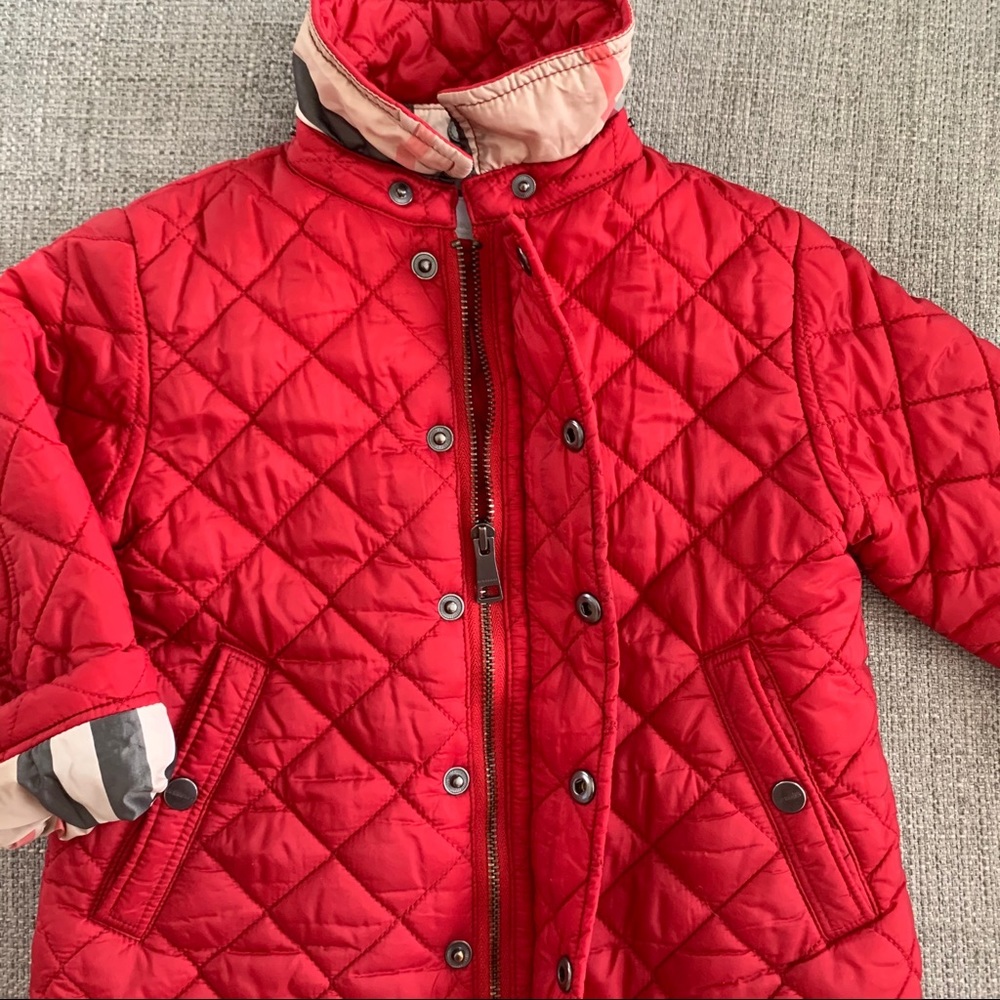 *SOLD* Unisex Burberry Quilted Jacket - Picture 4 of 10
